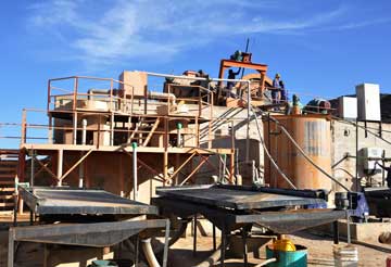 重選工藝所用的搖床 重選工藝所用的搖床